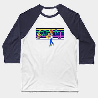 Synth of The Arts: Music Baseball T-Shirt